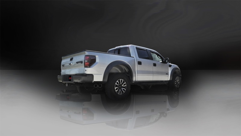 Ford F-150 Raptor Performance Exhaust - CORSA Performance - Sport Cat-Back + Single Side Exit - Polished - `11-`14